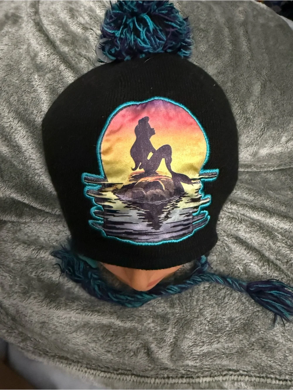 Disney Sunset Mermaid hat